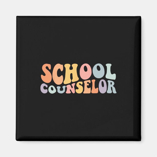 Back to school School Guidance Counselor Teacher S Magnet (Framsidan)