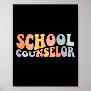 Back to school School Guidance Counselor Teacher S Poster