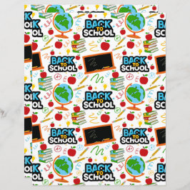 Back to School Scrapbook Paper
