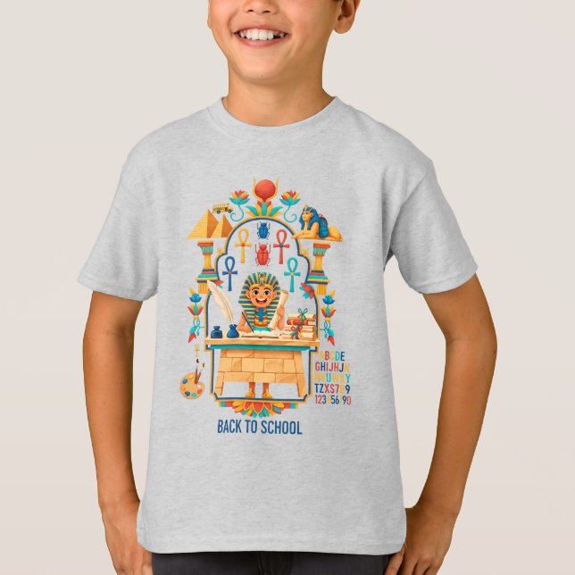 Back to school Scribal T-Shirt (Framsida)