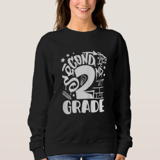 Back To School Second 2nd Grade Teacher Girls Graf T Shirt