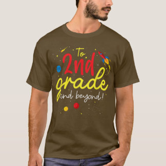 Back to school Second Klass Boy Girl Space 2 Gra T Shirt