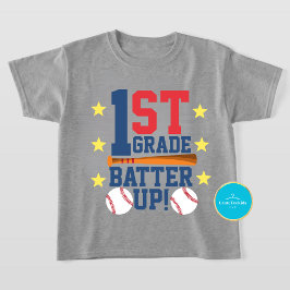 Back to school Shirt | Första Klass-batteri uppåt T Shirt