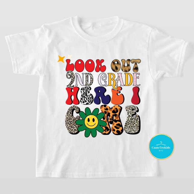 Back to school Shirt | Se upp andra Klass T-Shirt (Skapare uppladdad)
