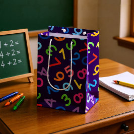 Back to school siffror i lilans bakgrund