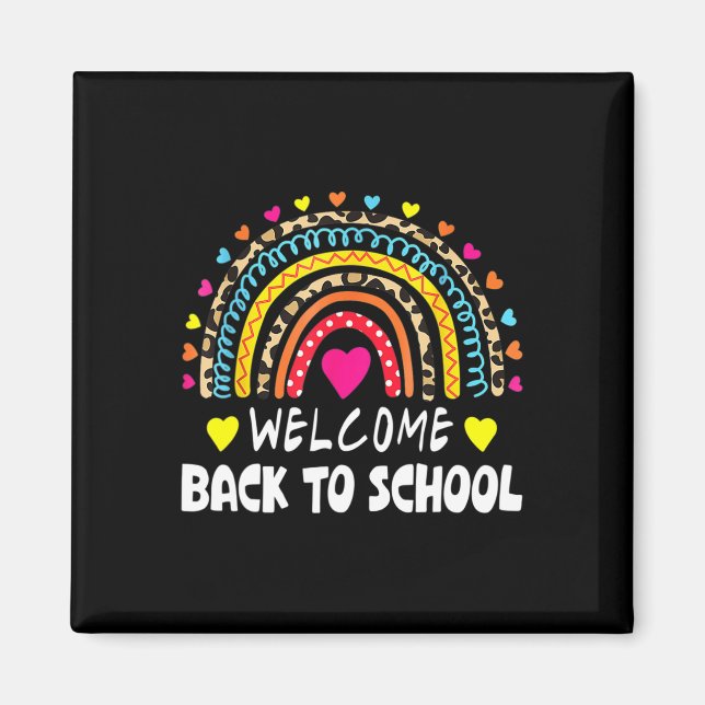 Back to school: Skollärarnas första dag Magnet (Framsidan)