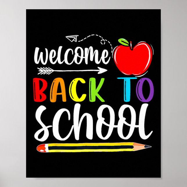 Back to school: Skollärarnas första dag Poster (Framsidan)