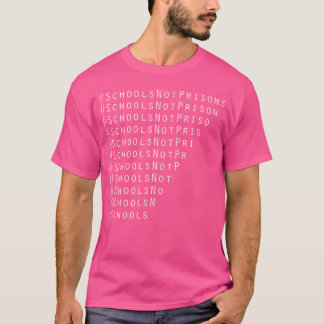 Back to school Skolor, inte fängelser, estetiska T Shirt