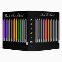 Back to school Smart Cat 3 Ring Binder