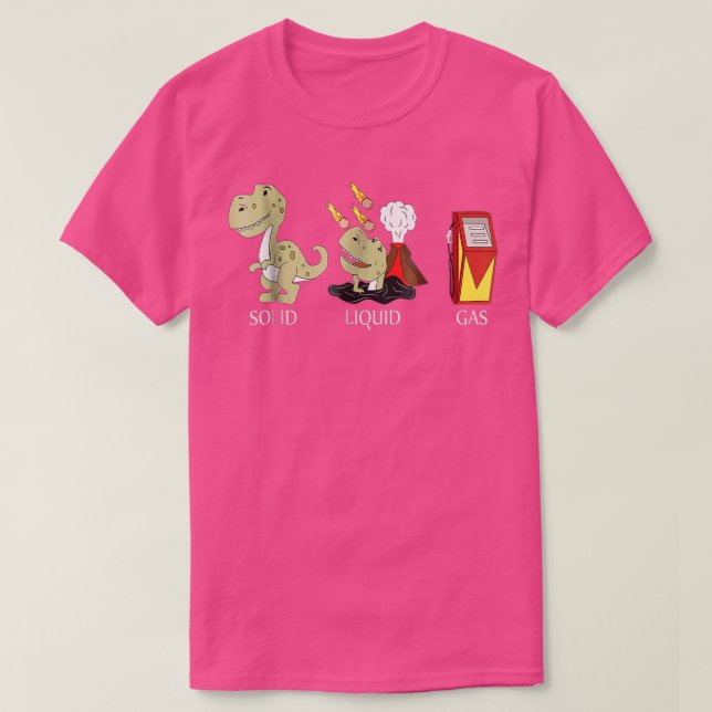 BACK TO SCHOOL Solid Gas Dinosaur T Shirt (Design framsida)