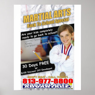 back to school speciell poster