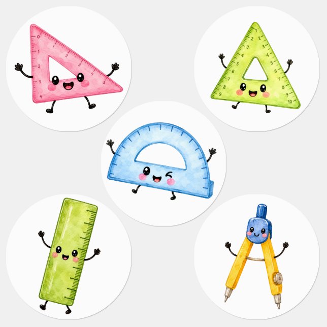  Back to School Stickers – Cute School Supplies &  (Grupp)