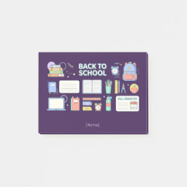 Back to School Supplies / Regreso Útiles Escolares Post-it Block