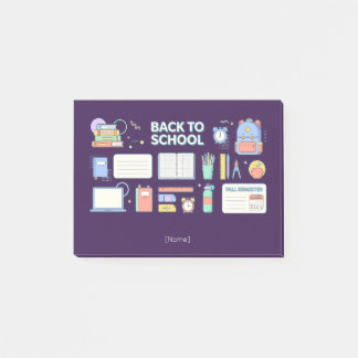 Back to School Supplies / Regreso Útiles Escolares Post-it Block