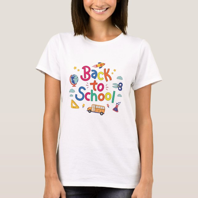 Back to school t shirt (Framsida)