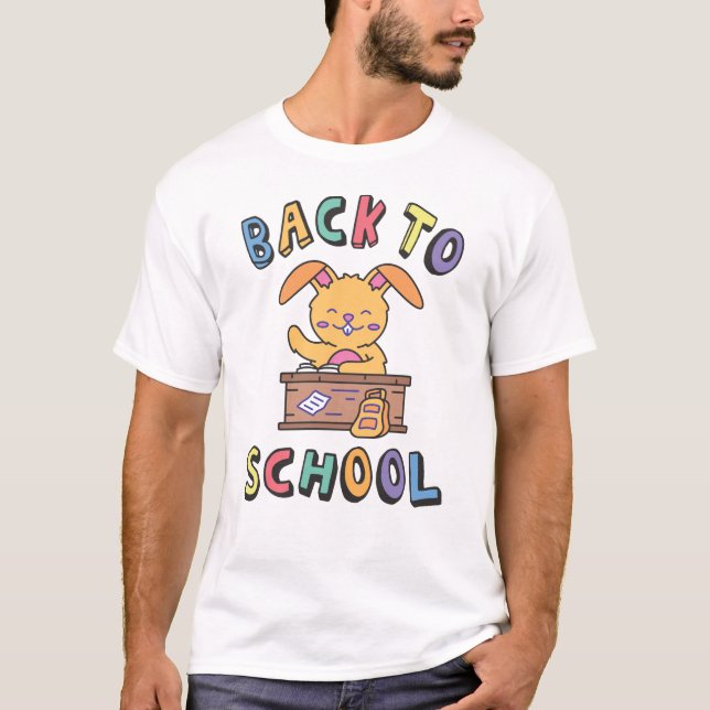 Back to school t shirt (Framsida)