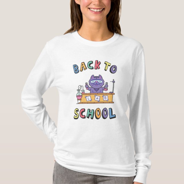 Back to school t shirt (Framsida)