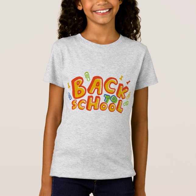 back to school t shirt (Framsida)