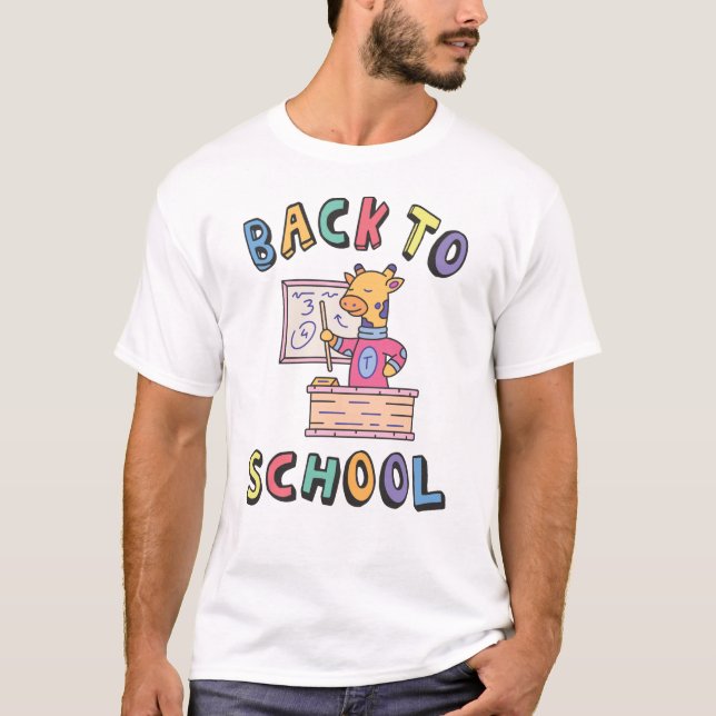 Back to school t shirt (Framsida)