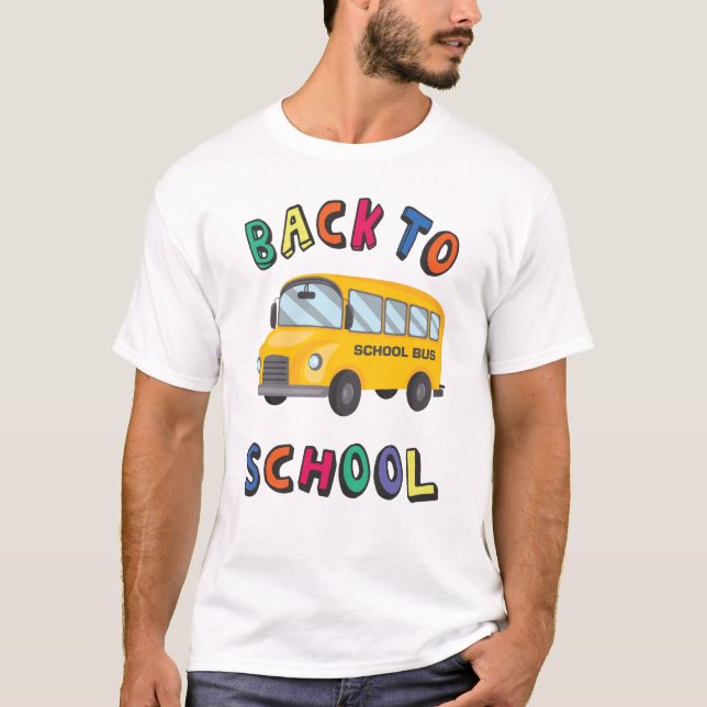 Back to school t shirt (Framsida)