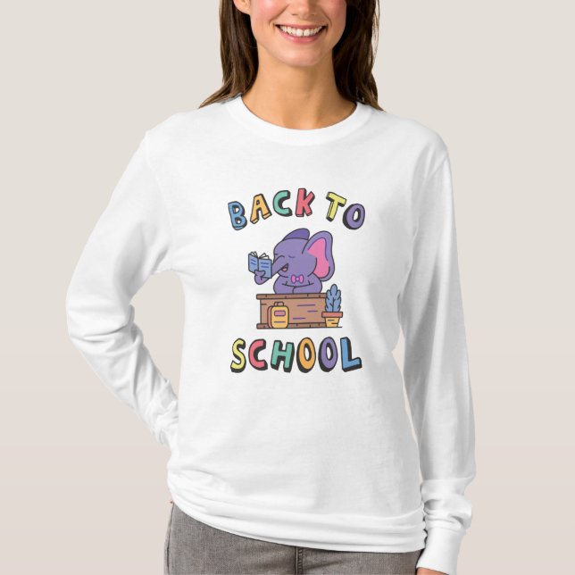 Back to school t shirt (Framsida)