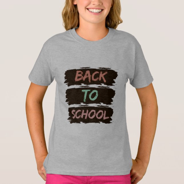 Back to school t shirt (Framsida)
