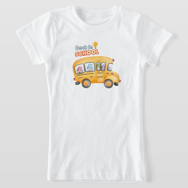 back to school t shirt (Laydown)