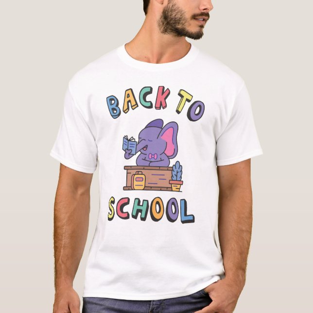 Back to school t shirt (Framsida)