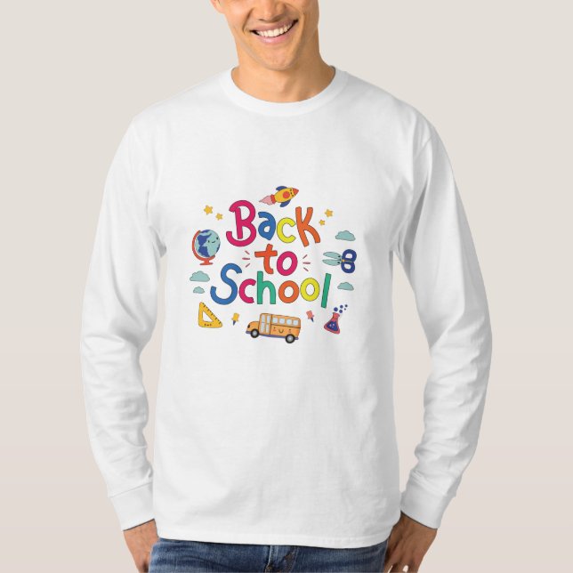 Back to school t shirt (Framsida)