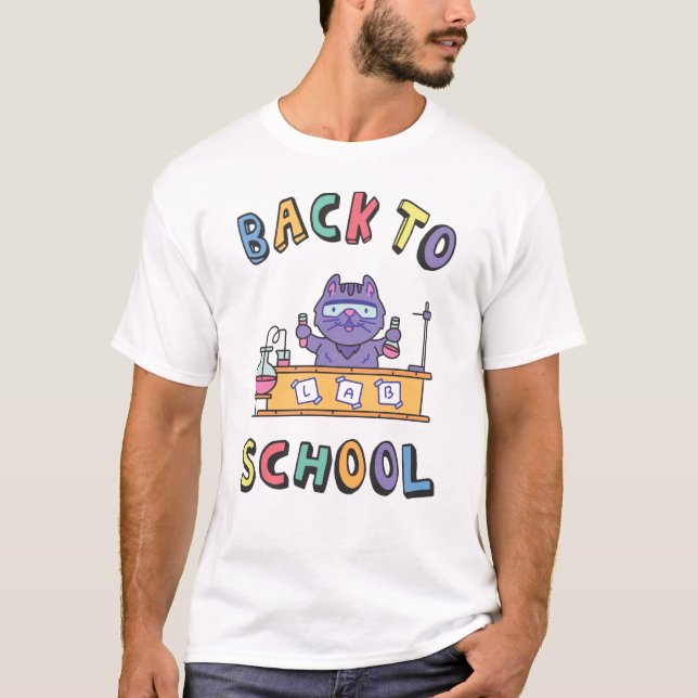 Back to school t shirt (Framsida)