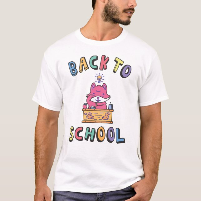 Back to school t shirt (Framsida)