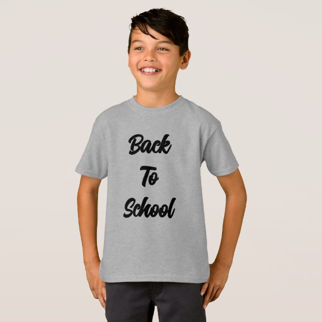 Back to school  t shirt (Hel framsida)