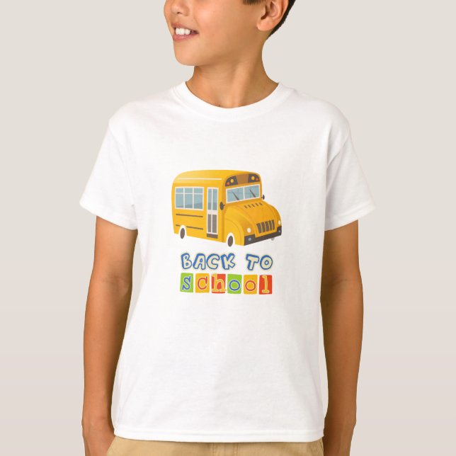 Back to school T-shirt (Framsida)