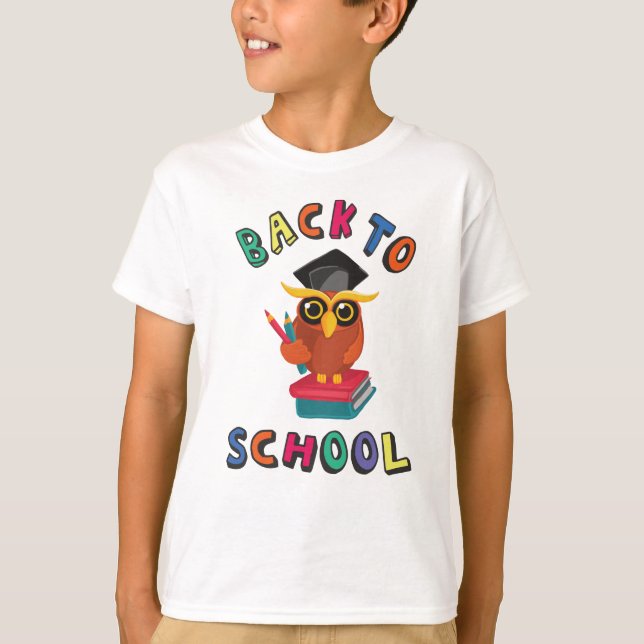 Back to school t shirt (Framsida)