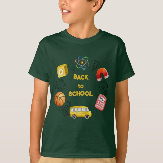 Back to school t shirt (Framsida)