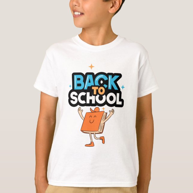 Back to school t shirt (Framsida)