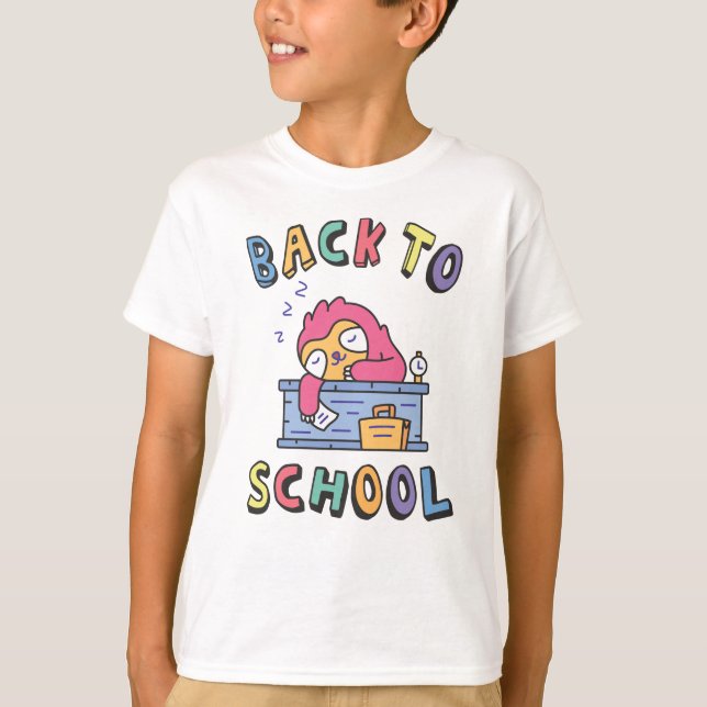 Back to school t shirt (Framsida)