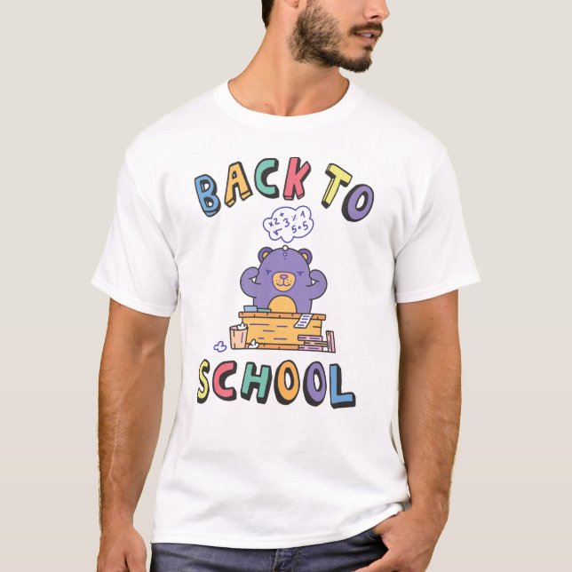 Back to school t shirt (Framsida)