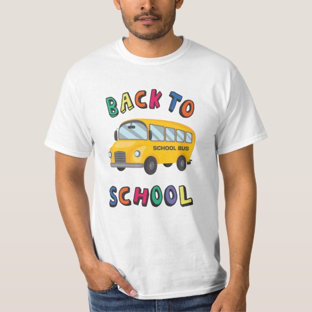 Back to school t shirt (Framsida)