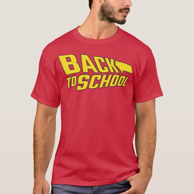 Back to school t shirt (Framsida)