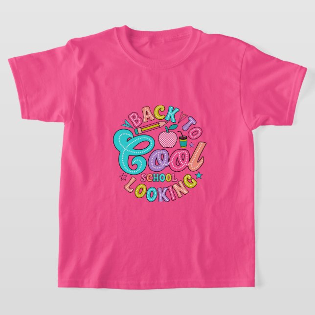 Back to School T Shirt (Laydown)
