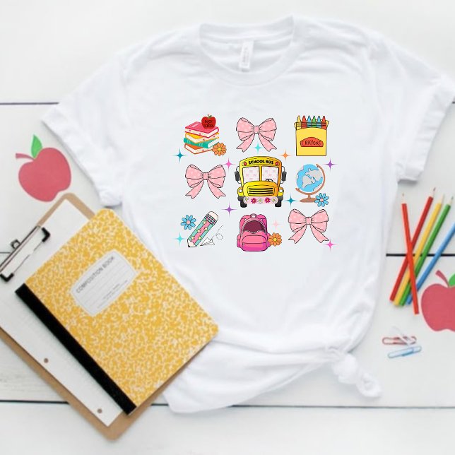 Back to school t-shirt coquette (Skapare uppladdad)