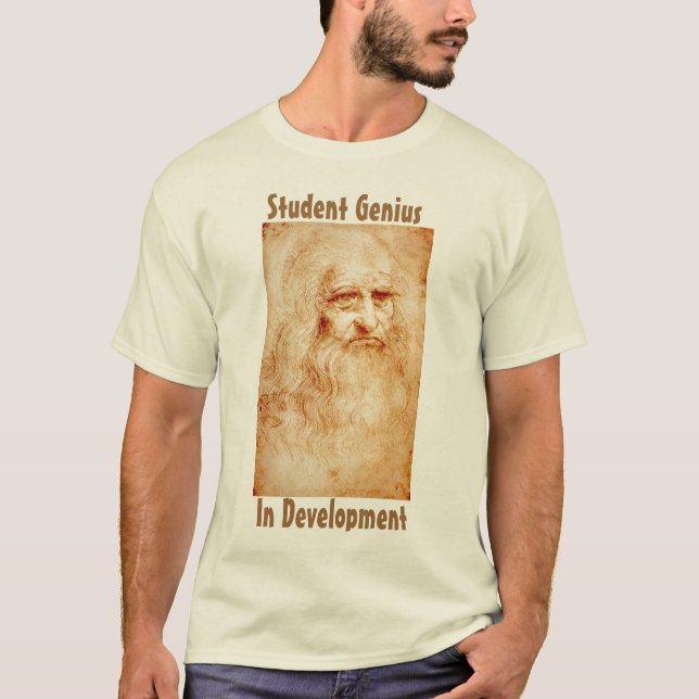 BACK TO SCHOOL T-SHIRTS - DA VINCI - STUDENTER (Framsida)