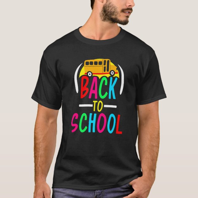 Back To School Teacher Grade Pupil Premium T Shirt (Framsida)