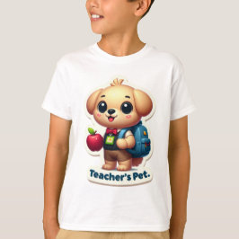 Back to school "Teacher Pet" Pun T Shirt