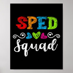 Back to school Team Gift for Speciell Ed Teacher S Poster