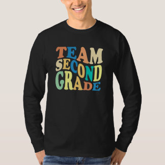 Back To School Team Second Grade 2nd Grade Teacher T Shirt