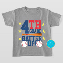 Back to school Tee | 4:e Klass-batteri uppåt