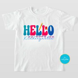 Back to school Tee | Hej Kindergarten T-Shirt