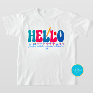 Back to school Tee   Hej Kindergarten T-Shirt